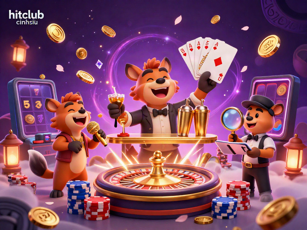Experience the excitement at hitclub chính thức with its vibrant casino atmosphere and unique characters.