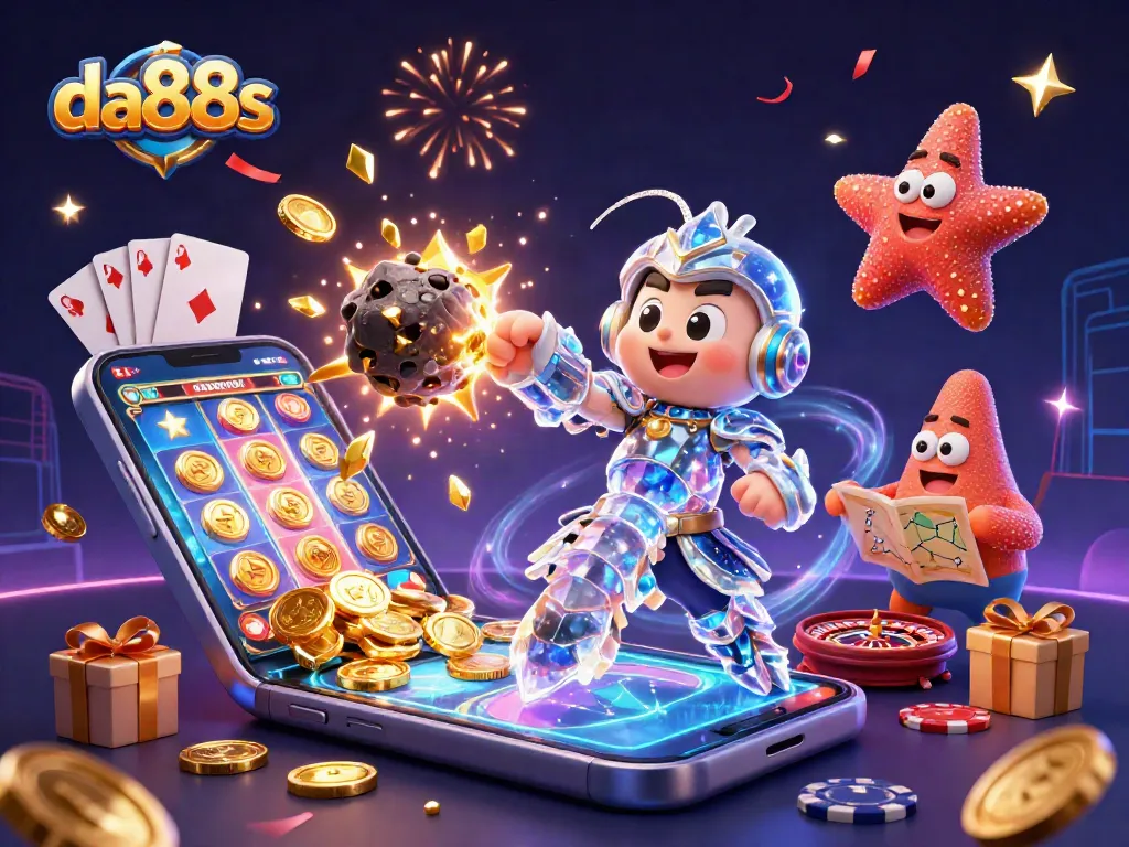 Experience thrilling wins at da88s with an exciting casino adventure featuring vibrant games and characters.