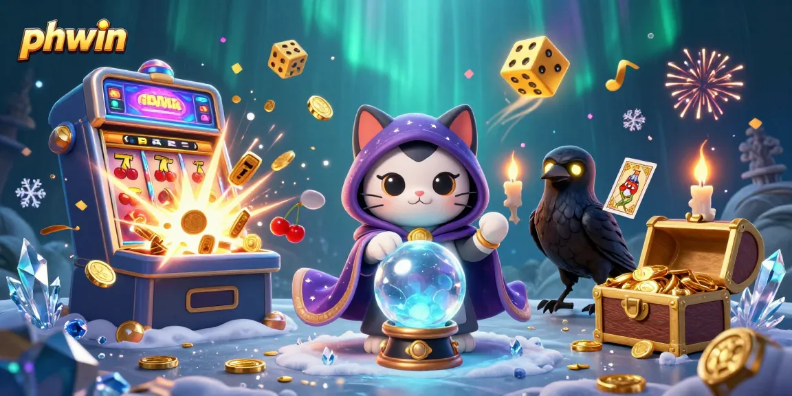 Engage with phwin's vibrant casino world featuring a slots jackpot, mystical characters, and immersive gameplay.